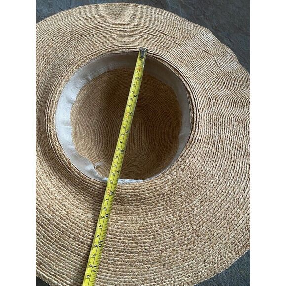 Helen Kaminski Hat Australia Straw Floppy Raffia Sun Garden Beach One Size - Picture 13 of 16